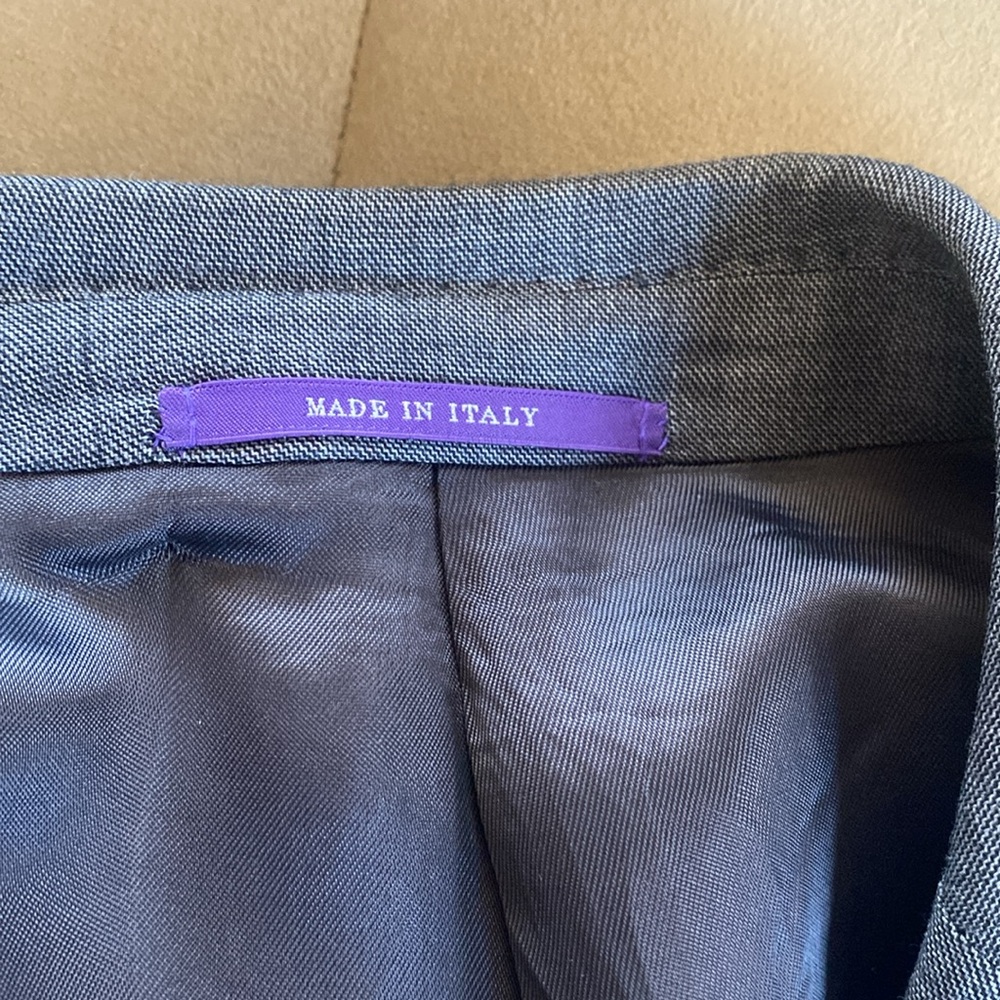 Ralph Lauren Purple Label Grey Suit - Picture 9 of 16